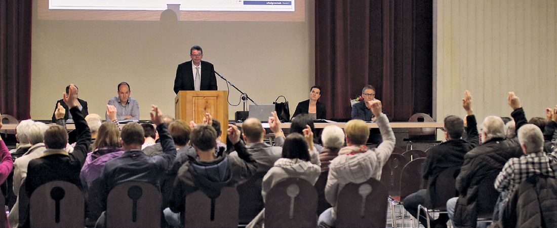 Der Schulpräsident Marc Rechsteiner und die Schulbehörde konnten sich über viel Zustimmung durch die Stimmbürgerschaft freuen