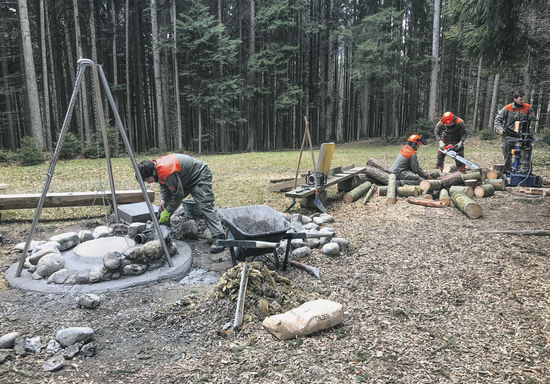 Feuerstelle im «Möösli» lädt wieder zum Verweilen ein